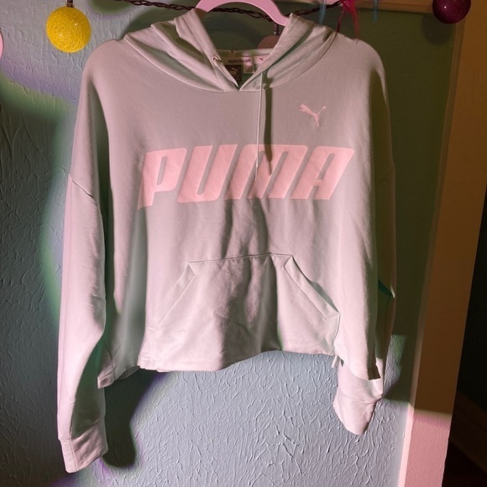 Puma cropped Hoodie